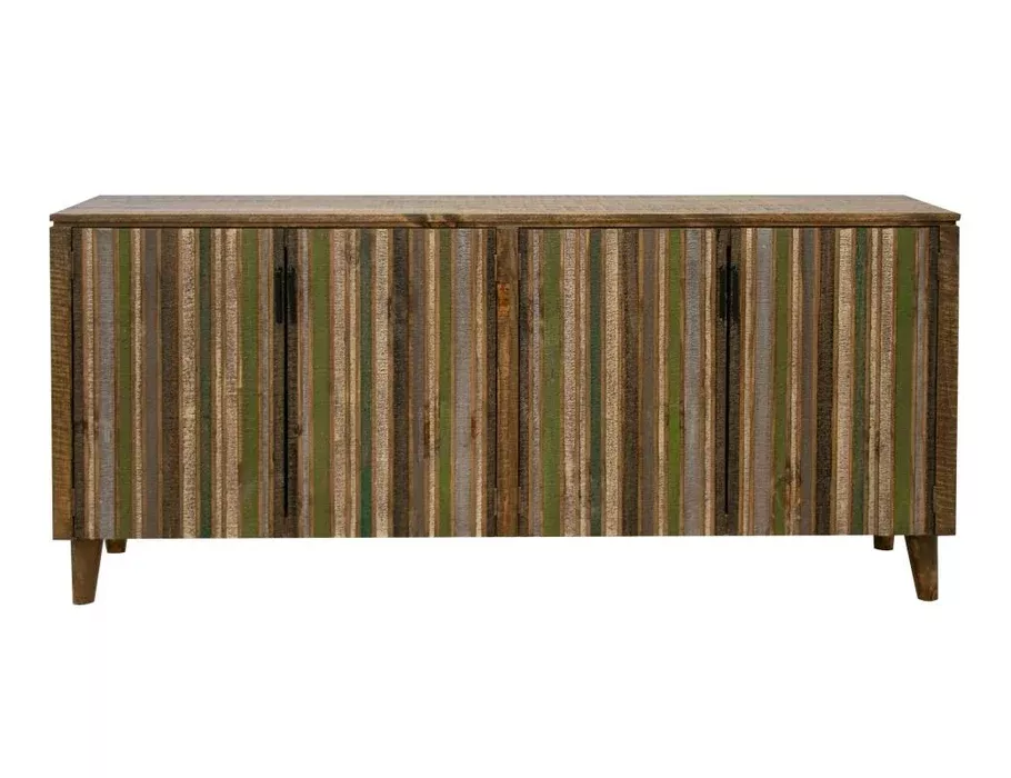 Tiza 4 Doors, Console Green, multicolor doors