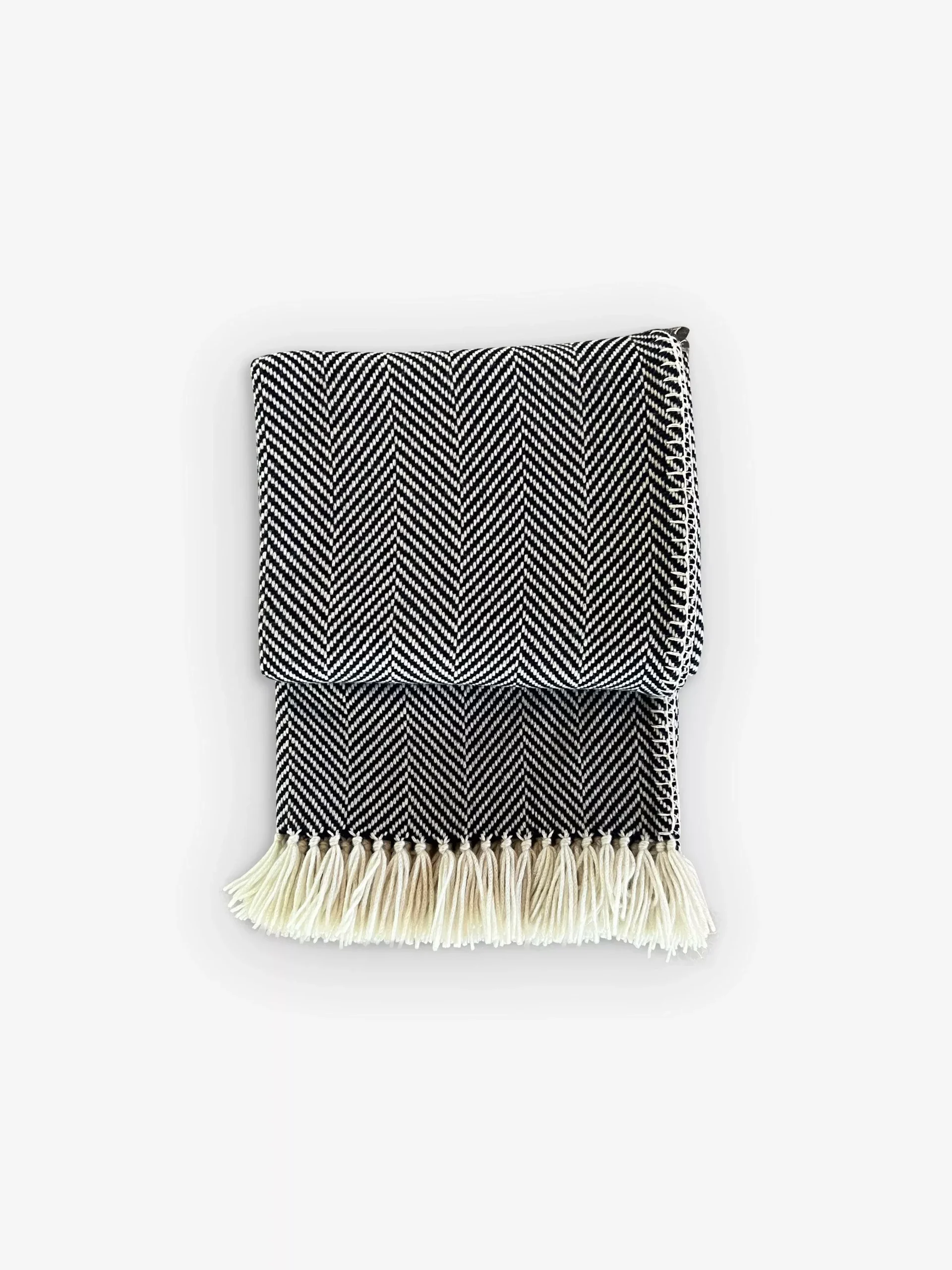 Tolosa Plaid Chevron Throw