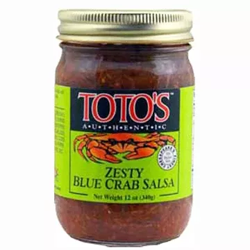 Toto's Zesty Blue Crab Salsa 12oz.