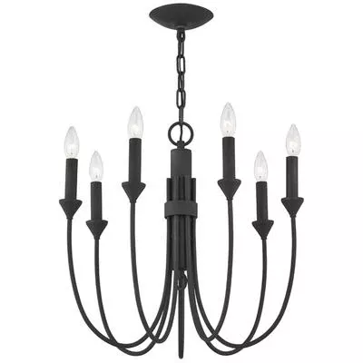 Troy Lighting - Cate 7-Light Chandelier - F1007-FOR