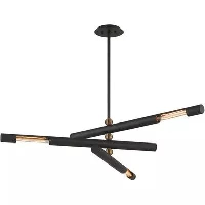 Troy Lighting - Hendrix 3-Light Chandelier - F6885-BRZ/PBR
