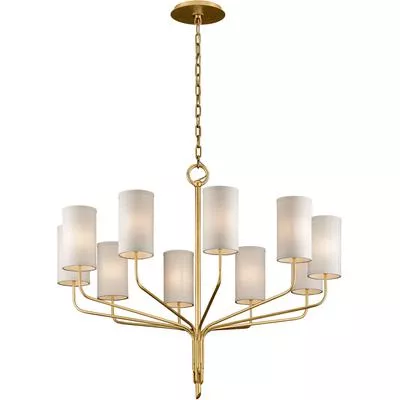 Troy Lighting - Juniper 10-Light Chandelier - F6169-GL