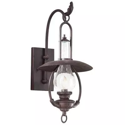 Troy Lighting - La Grange 1-Light Medium Outdoor Wall Lantern - B9010-SFB
