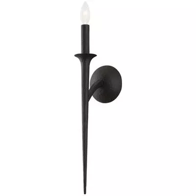 Troy Lighting - Luca 1-Light Wall Sconce - Black Iron - B1071-BI