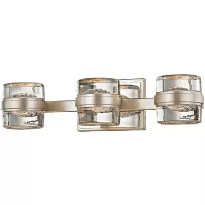 Troy Lighting - Splash 3-Light Wall Bath Bracket - Silver Leaf - B5693-SL
