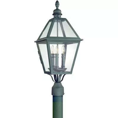 Troy Lighting - Townsend 3-Light Large Outdoor Post Lantern - P9625-TBK