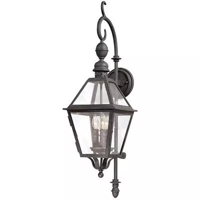Troy Lighting - Townsend 3-Light Medium Outdoor Wall Lantern - B9621-TBK