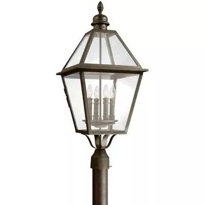 Troy Lighting - Townsend 4-Light Extra Large Outdoor Post Lantern - P9626-TBK