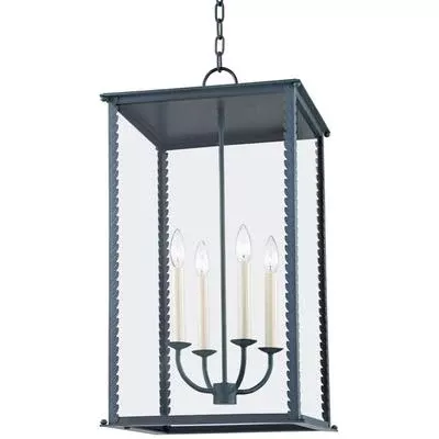 Troy Lighting - Zuma 4-Light Large Exterior Lantern- Verdigris - F6715-VER