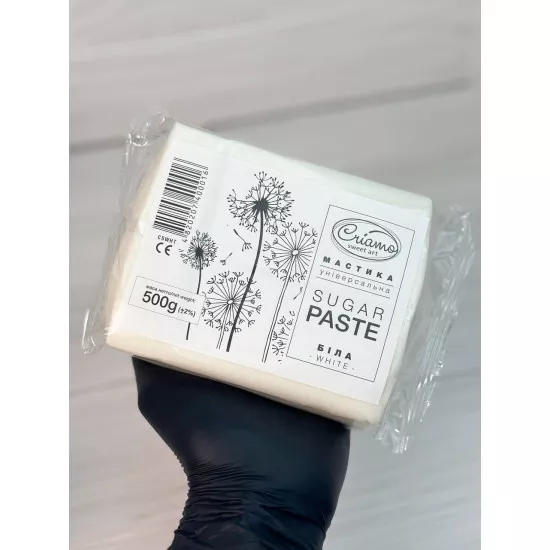 Universal sugar mastic Сriamo "White" 500 g