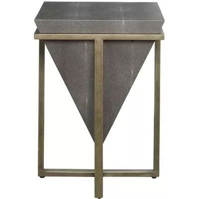 Uttermost - Bertrand Shagreen Accent Table - 25123