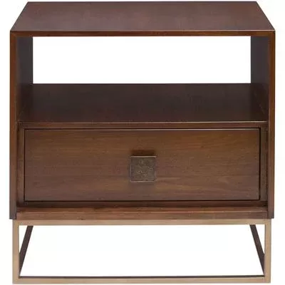 Uttermost - Bexley Walnut Side Table - 25318