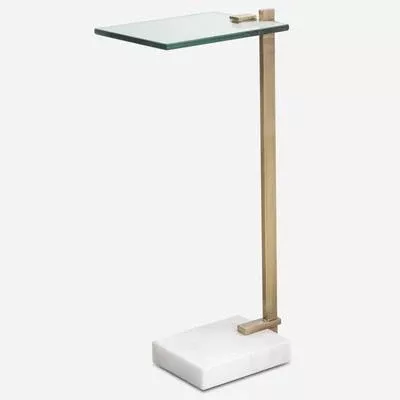 Uttermost - Butler Accent Table - Brushed Brass - 25136