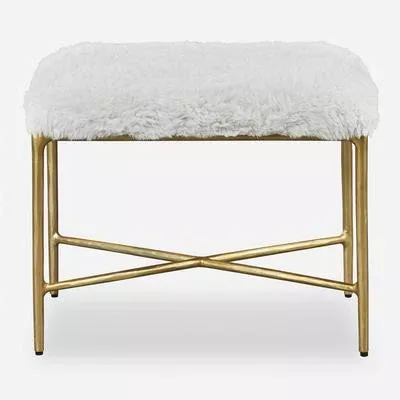 Uttermost - Charmed Sheepskin Small Bench - 23784