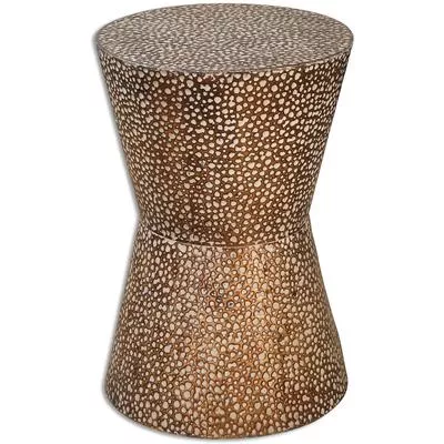 Uttermost - Cutler Drum Shaped Accent Table - 24461