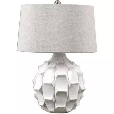 Uttermost - Guerina Scalloped White Table Lamp - 27052