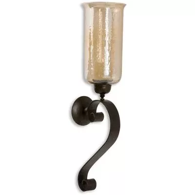 Uttermost - Joselyn Bronze Candle Wall Sconce - 19150