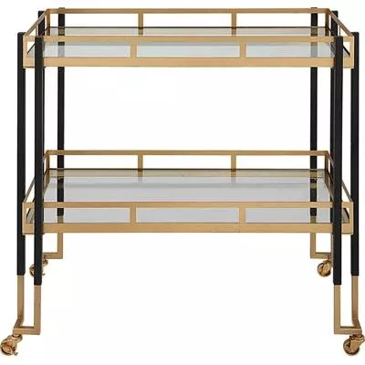 Uttermost - Kentmore Modern Bar Cart - 25229