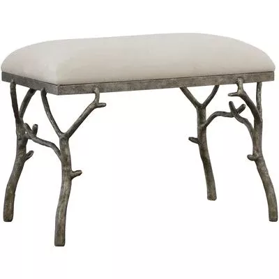 Uttermost - Lismore Small Fabric Bench - 23544
