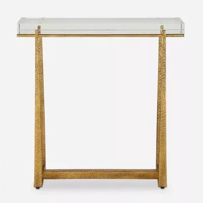Uttermost - Midas Thick Crystal Accent Table - 24839