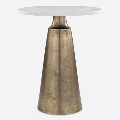 Uttermost - Midsummer Accent Table - Antique Brass - 50026