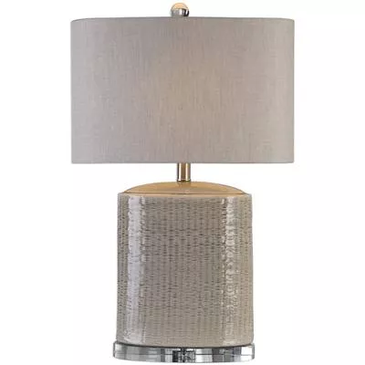 Uttermost - Modica Taupe Ceramic Table Lamp - 27231-1