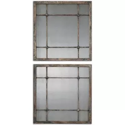 Uttermost - Saragano Square Mirrors - Set of 2 - 13845