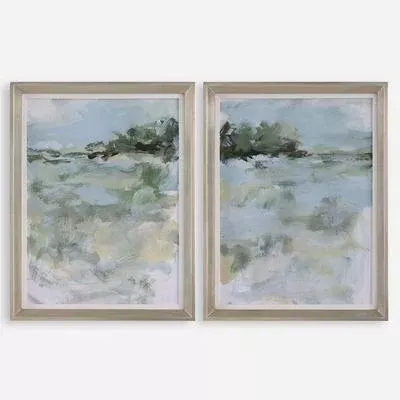 Uttermost - Set of 2 Far Away View Framed Prints - 41454