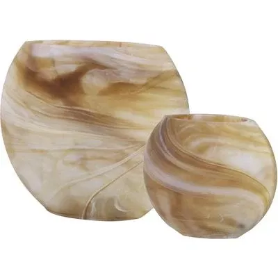 Uttermost - Set of 2 Fusion Swirled Vases - 18070