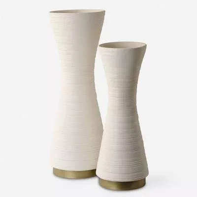 Uttermost - Set of 2 Ridgeline Vases - 18142