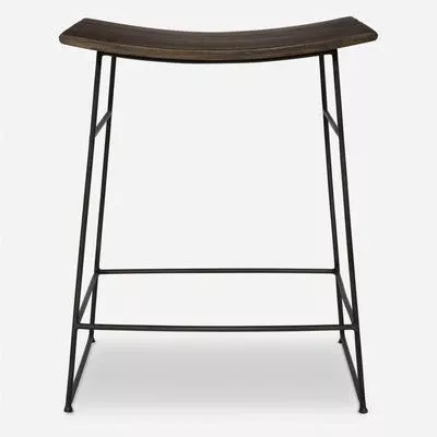 Uttermost - Thura Counter Stool - Walnut - 25299