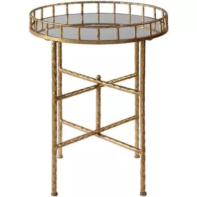 Uttermost - Tilly Bright Gold Accent Table - 24711
