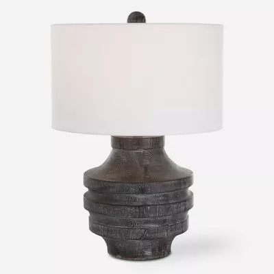 Uttermost - Timber Carved Wood Table Lamp - 30147-1