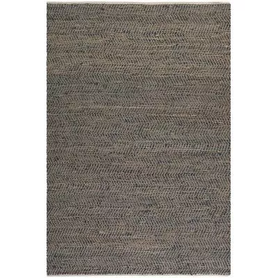 Uttermost - Tobais 5' x 8' Rescued Leather & Hemp Rug - 71001-5