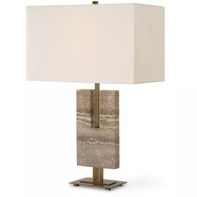 Uttermost - Turning Point Travertine Table Lamp - 30402