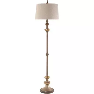 Uttermost - Vetralla Floor Lamp - Silver Bronze - 28180-1
