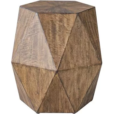 Uttermost - Volker Geometric Accent Table - Honey - 25274