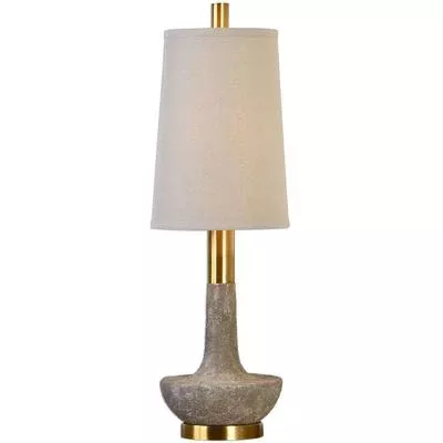 Uttermost - Volongo Stone Ivory Buffet Lamp - 29211-1