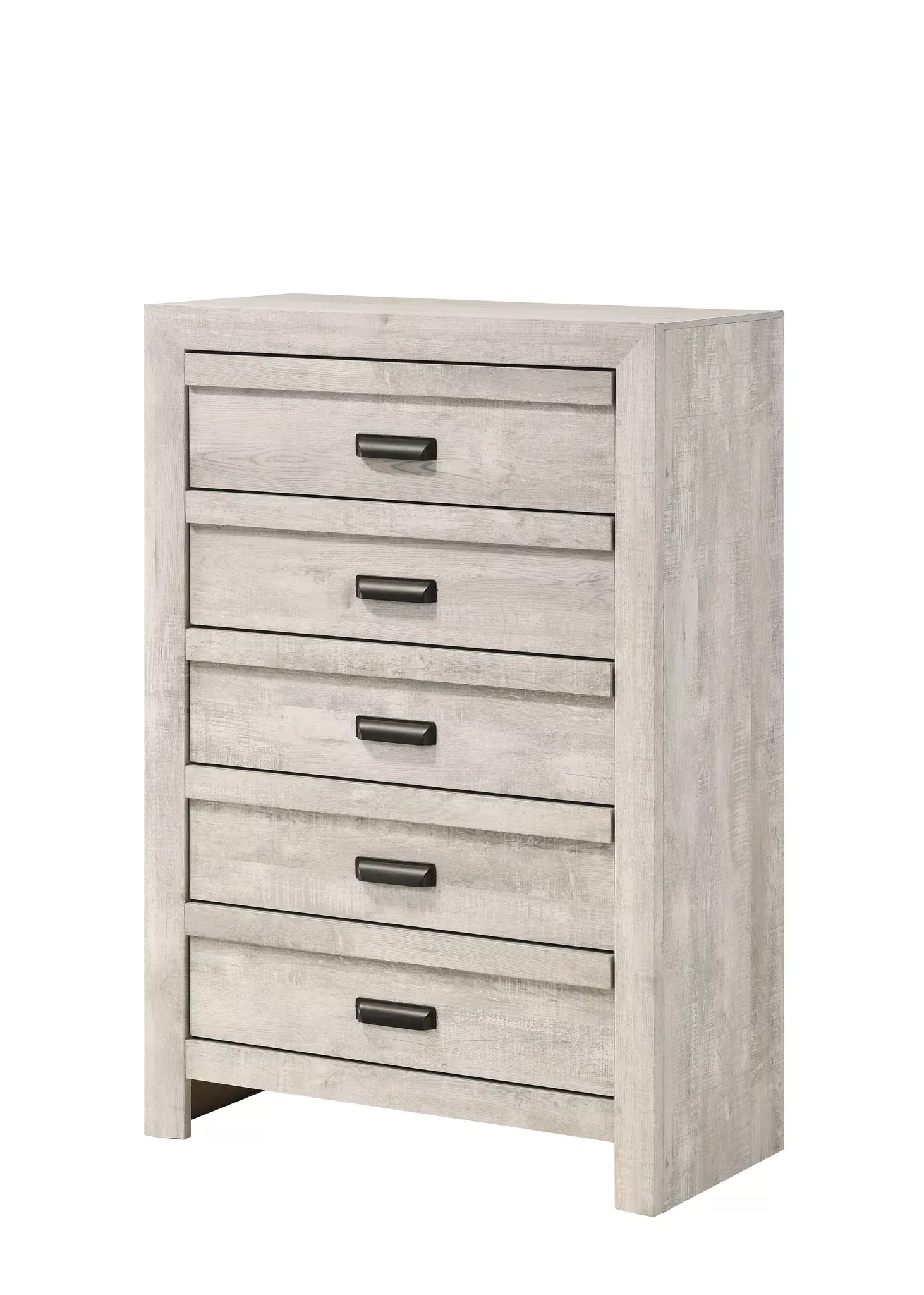 Valor 5 Drawer Chest In Gray