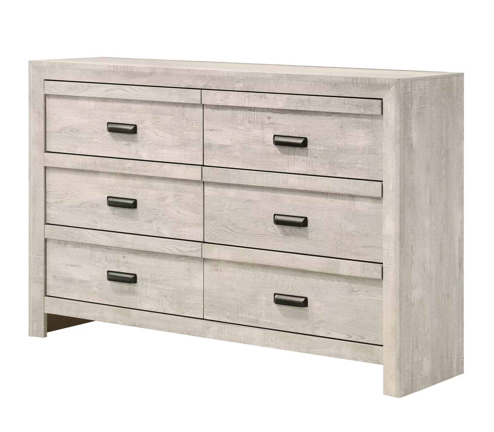 Valor 6 Drawer Dresser In Gray