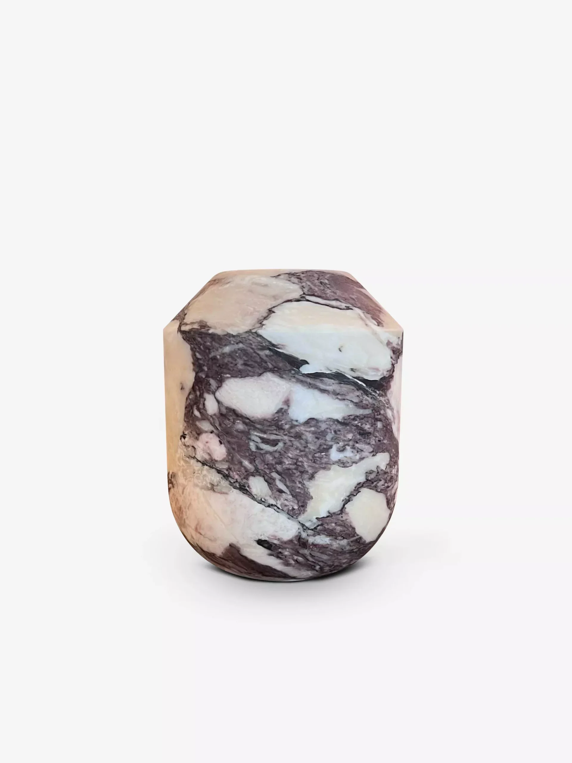 Vasque Bowl M in Calacatta Rosa Marble
