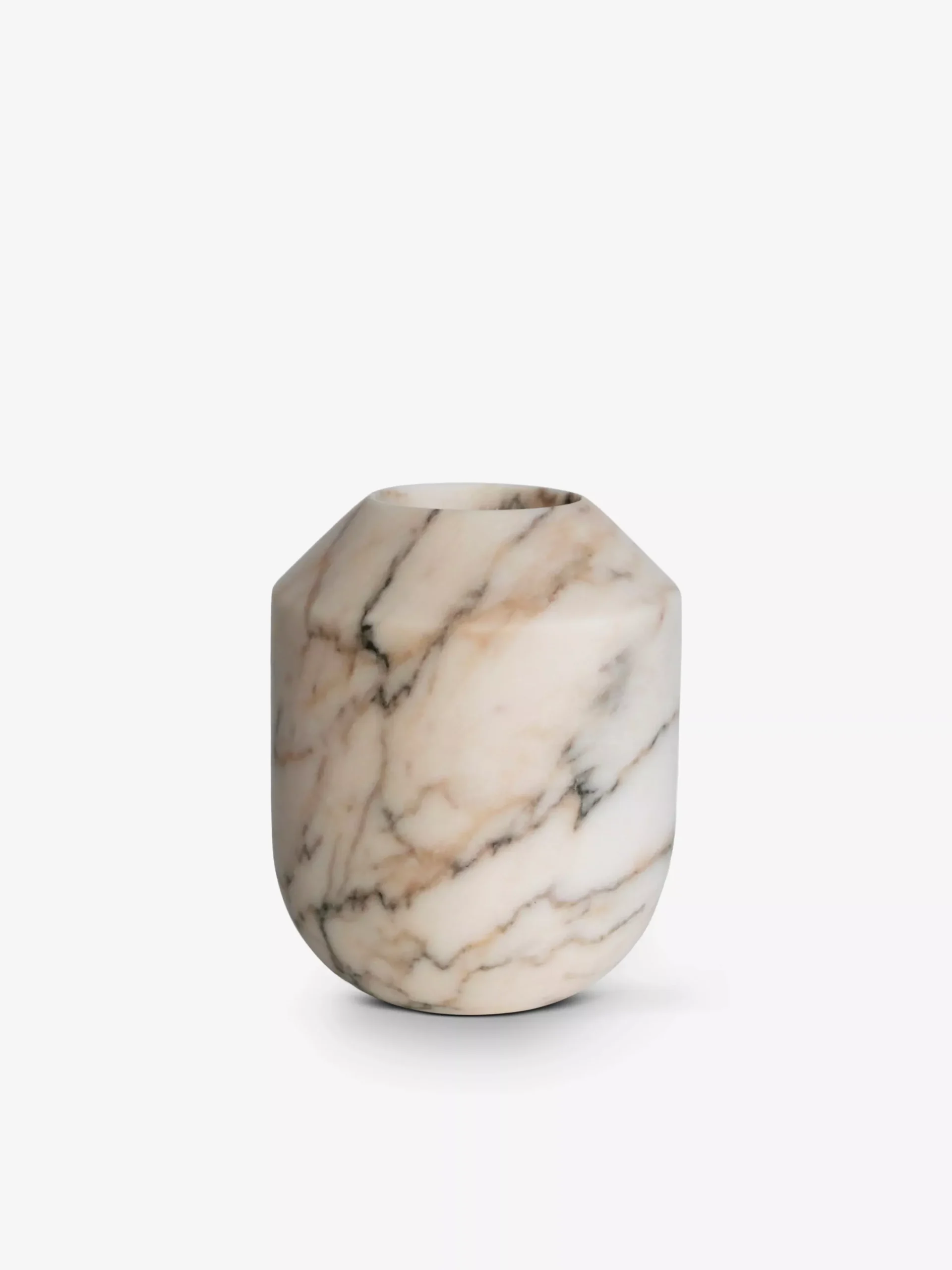 Vasque Bowl M in Rose Aurore Marble