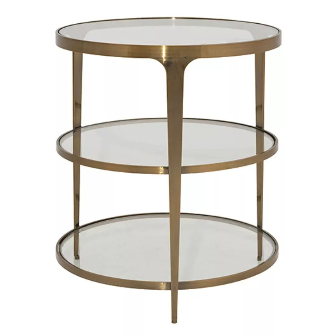 Vienna Brass End Table
