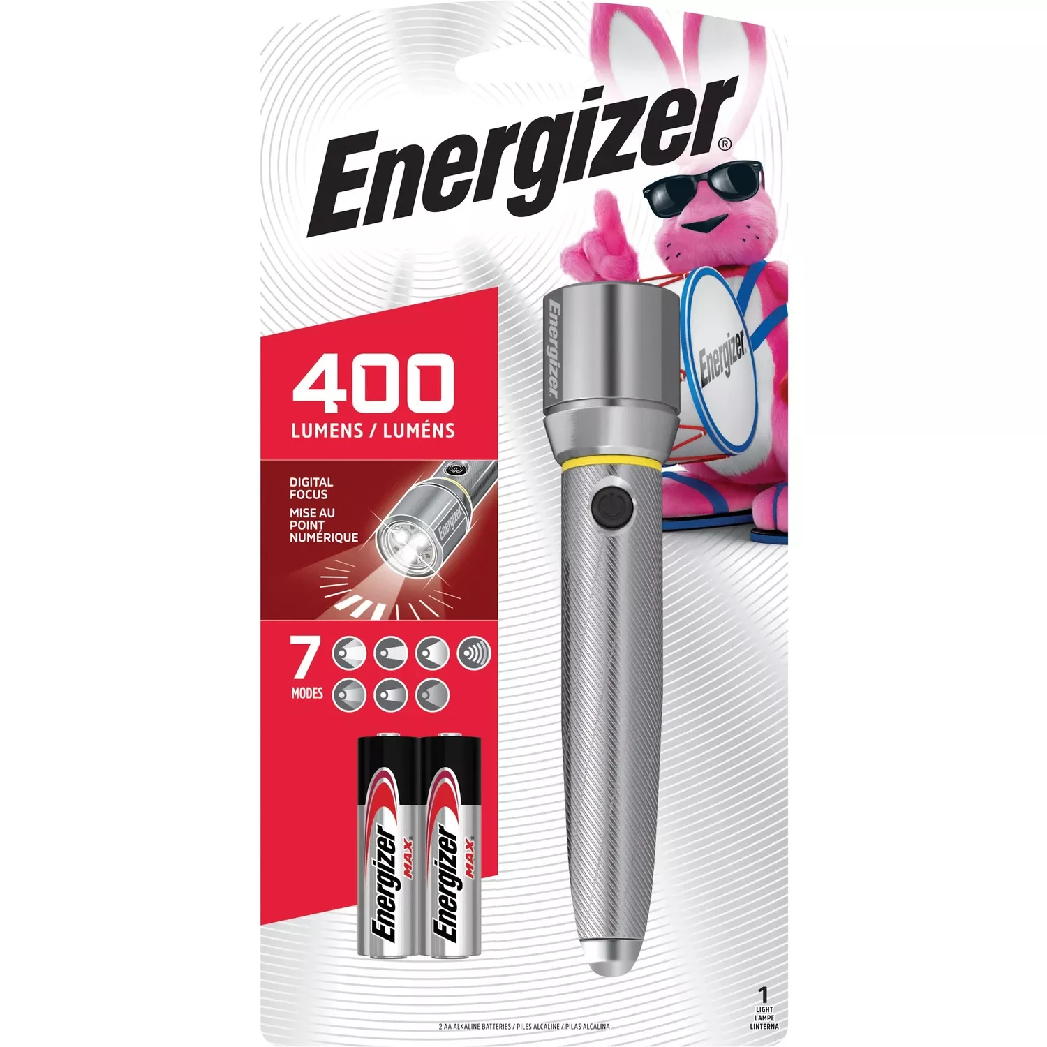 Vision HD Performance Metal Flashlight With Digital Focus