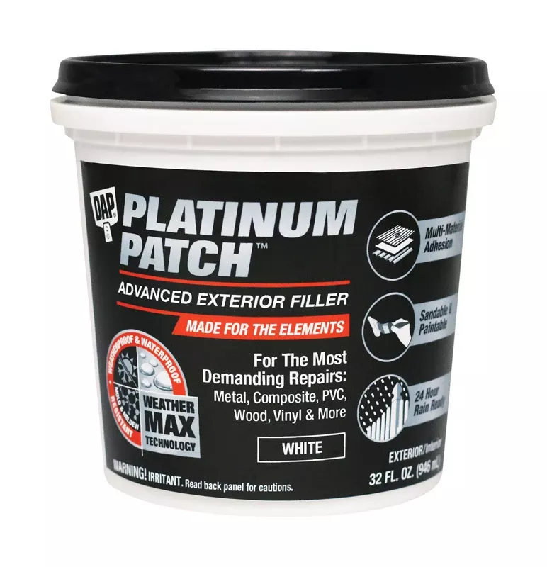 Weatherproof Patching Compound, 32 Oz.