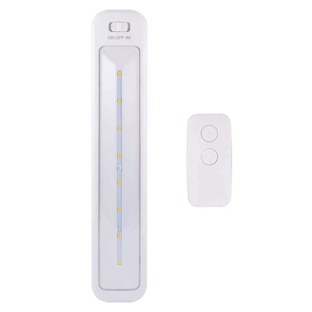 Wireless LED Light Bar, Battery Operated, With Remote, 12-In.