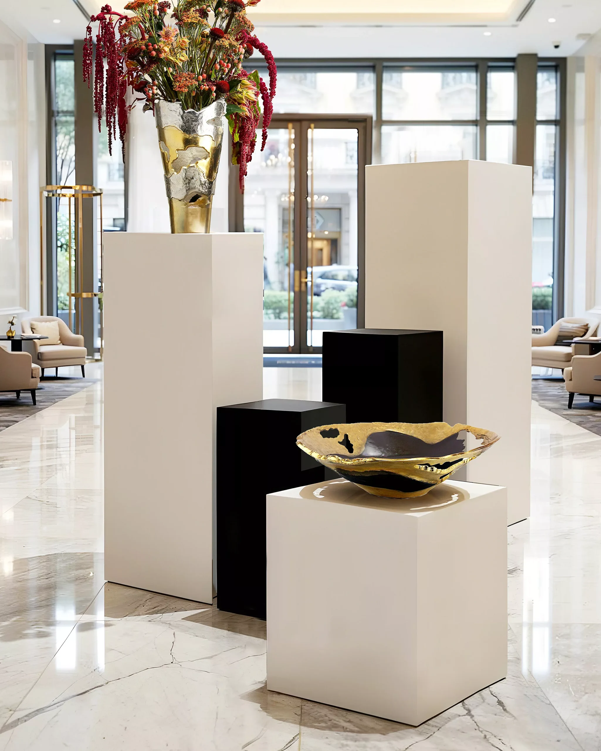 Wood Display Column/ Pedestal