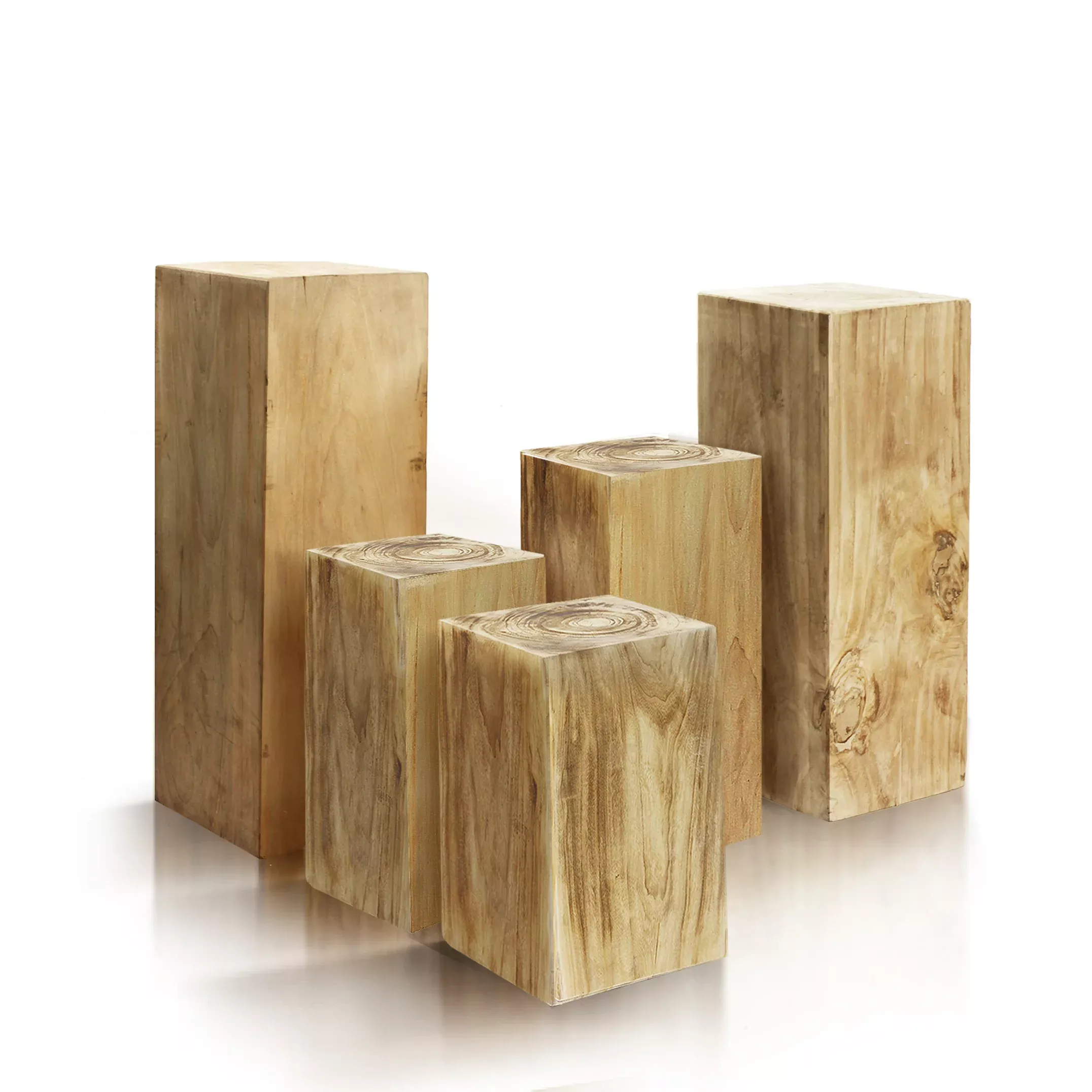 Woodscape Display Column/ Pedestal Side Table