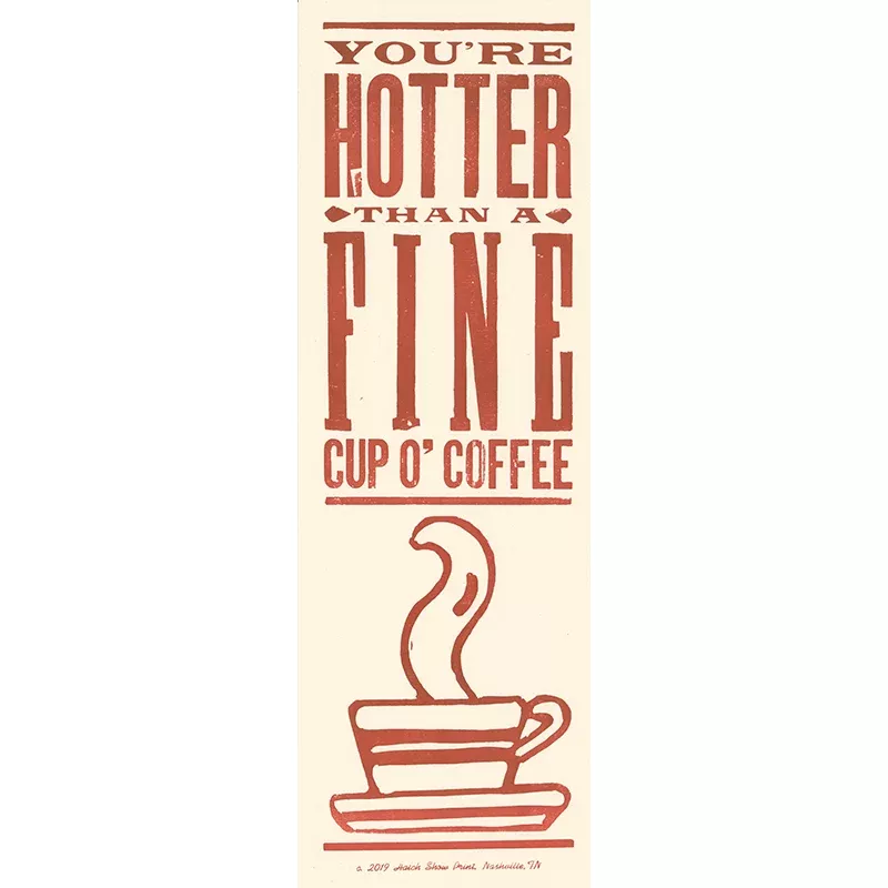 You're Hotter Than Poster