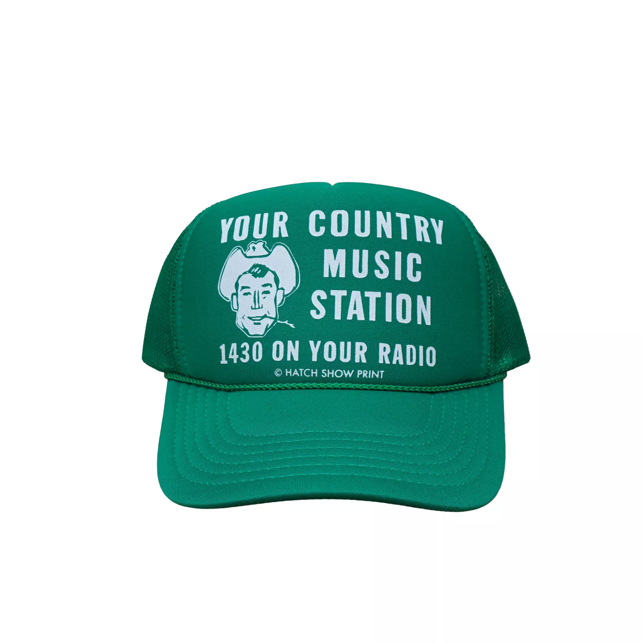 Your Country Music Station Green Trucker Hat